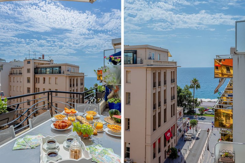 MASSENET - 100 meters from the beach - Terrace - Sea View