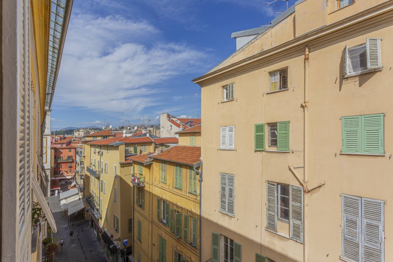 ROSSETTI - Place Rossetti - View to the Castle Hills Of Nice