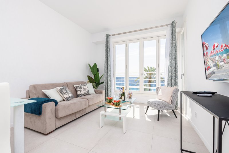 Prom 163 - PROMENADE DES ANGLAIS - 2 bedrooms with terraces