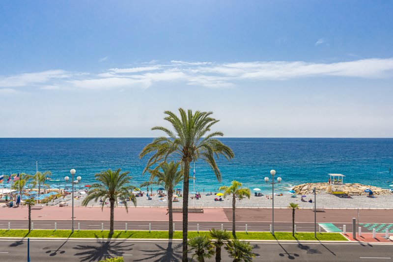 Prom 163 - PROMENADE DES ANGLAIS - 2 chambres avec terrasses