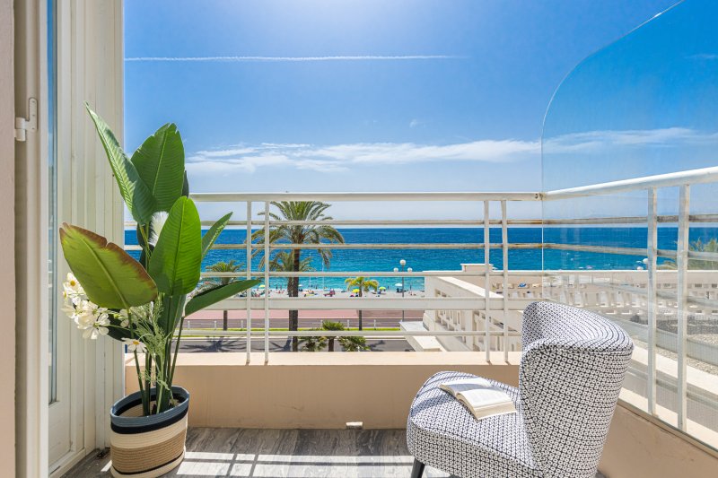 Prom 163 - PROMENADE DES ANGLAIS - 2 bedrooms with terraces