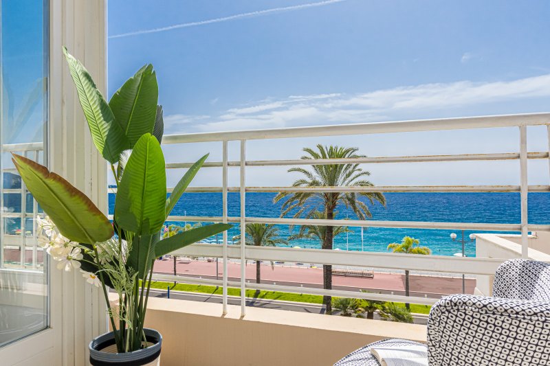 Prom 163 - PROMENADE DES ANGLAIS - 2 bedrooms with terraces